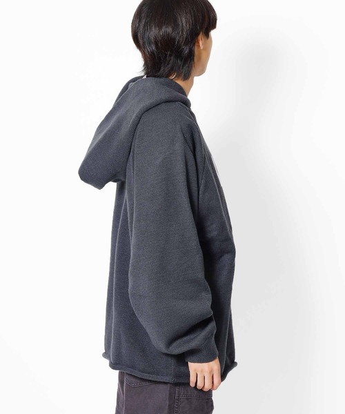 FOG ESSENTIALS(エフオージーエッセンシャルズ)の「FOG ESSENTIALS/エッセンシャルズ 1977 HOODIE KNIT フーディー パーカー プルオーバー(パーカー・メンズ・ホワイト/ブラック・L/M)」の3枚目の写真