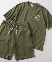 SlashDate（スラッシュデイト）の「【70】【RCG／レッドキャップガール】ガール＆ロゴ ワンポイント ポンチ リラックスルームウェア/上下セットアップ/Tシャツ＆ショートパンツ/2点セット/26SS新色追加（ルームウェア/パジャマ）」