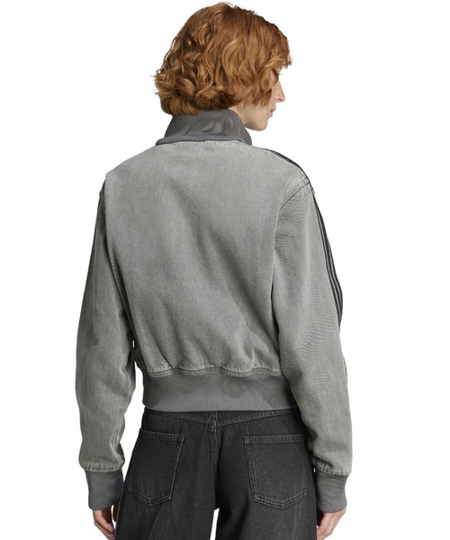【adidas】Originals デニム トラックトップ グレー送関込 adidas ジャージ アディカラー デニム トラックトップ