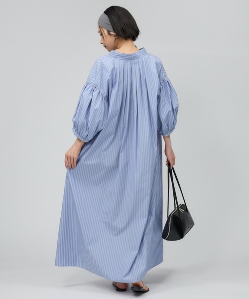 BABYLONE（バビロン）の「スキッパーロングワンピース（ワンピース・レディース・ピンク/ネイビー/ブルー・フリー）」の19枚目の写真