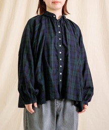 Brocante | [Brocante / ブロカント] 60sビエラチェック グランロンシャツ(シャツ/ブラウス)