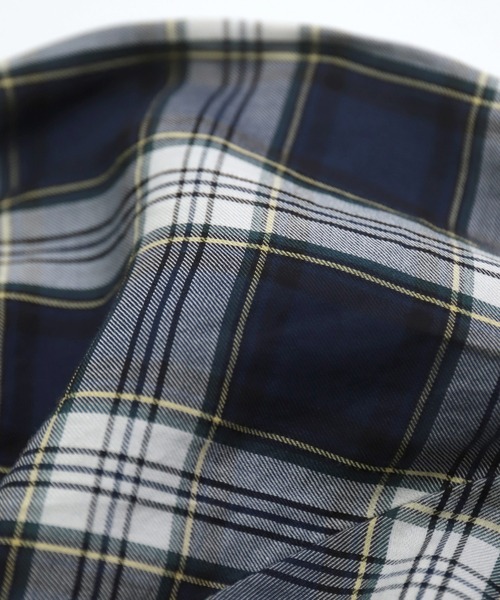 Brocante / ブロカント] 60sビエラチェック グランロンシャツ