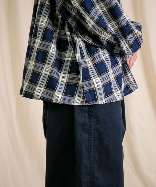 Brocante（ブロカント）の「[Brocante / ブロカント] 60sビエラチェック グランロンシャツ（シャツ/ブラウス・レディース・グリーン系その他/ブルー系その他・2）」の22枚目の写真