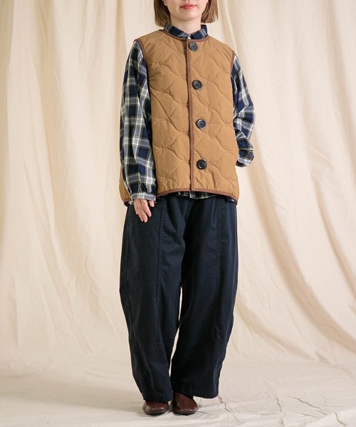 Brocante（ブロカント）の「[Brocante / ブロカント] 60sビエラチェック グランロンシャツ（シャツ/ブラウス・レディース・グリーン系その他/ブルー系その他・2）」の7枚目の写真