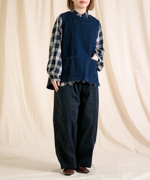 Brocante（ブロカント）の「[Brocante / ブロカント] 60sビエラチェック グランロンシャツ（シャツ/ブラウス・レディース・グリーン系その他/ブルー系その他・2）」の8枚目の写真