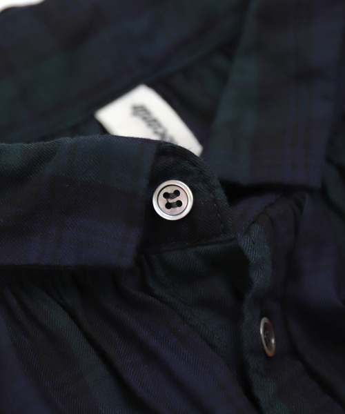 Brocante（ブロカント）の「[Brocante / ブロカント] 60sビエラチェック グランロンシャツ（シャツ/ブラウス・レディース・グリーン系その他/ブルー系その他・2）」の16枚目の写真