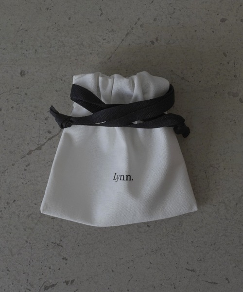 Lynn.（リン）の「Coin charm tie / オニキス&コインネックレス（ネックレス・レディース・ゴールド・FREE）」の6枚目の写真