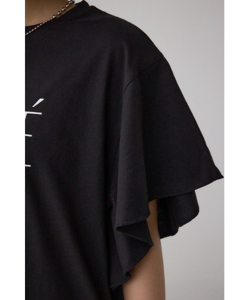 セール】ラッフルスリーブロゴTシャツ（Tシャツ/カットソー）｜AZUL BY