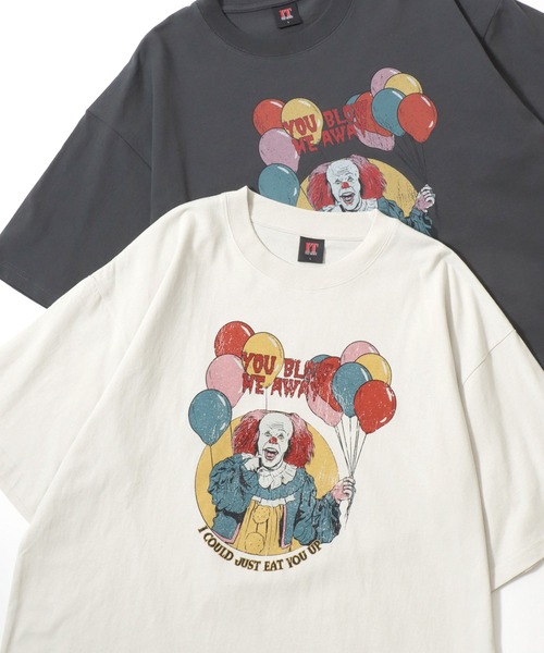 Lazar(ラザル)の「Warner Bros./ワーナーブラザース IT/イット オーバーサイズ ピグメント風 ヴィンテージ加工 半袖Tシャツ/レディース メンズ(Tシャツ/カットソー・レディース・ブラック系その他/ホワイト系その他2/ブラック系その他2/ホワイト系その他/ホワイト系その他4/ブラック系その他3/ブラック系その他5/ホワイト系その他5/ホワイト系その他6/ホワイト系その他3/ブラック系その他4/ブラック系その他6・M/L/LL)」の4枚目の写真