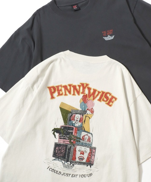 Lazar(ラザル)の「Warner Bros./ワーナーブラザース IT/イット オーバーサイズ ピグメント風 ヴィンテージ加工 半袖Tシャツ/レディース メンズ(Tシャツ/カットソー・レディース・ブラック系その他/ホワイト系その他2/ブラック系その他2/ホワイト系その他/ホワイト系その他4/ブラック系その他3/ブラック系その他5/ホワイト系その他5/ホワイト系その他6/ホワイト系その他3/ブラック系その他4/ブラック系その他6・M/L/LL)」の5枚目の写真