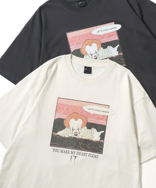 Lazar(ラザル)の「Warner Bros./ワーナーブラザース IT/イット オーバーサイズ ピグメント風 ヴィンテージ加工 半袖Tシャツ/レディース メンズ(Tシャツ/カットソー・レディース・ブラック系その他/ホワイト系その他2/ブラック系その他2/ホワイト系その他/ホワイト系その他4/ブラック系その他3/ブラック系その他5/ホワイト系その他5/ホワイト系その他6/ホワイト系その他3/ブラック系その他4/ブラック系その他6・M/L/LL)」の6枚目の写真