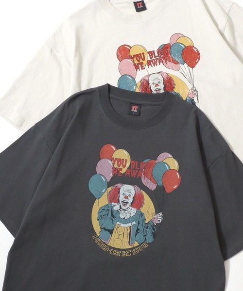 Lazar(ラザル)の「Warner Bros./ワーナーブラザース IT/イット オーバーサイズ ピグメント風 ヴィンテージ加工 半袖Tシャツ/レディース メンズ(Tシャツ/カットソー・レディース・ブラック系その他/ホワイト系その他2/ブラック系その他2/ホワイト系その他/ホワイト系その他4/ブラック系その他3/ブラック系その他5/ホワイト系その他5/ホワイト系その他6/ホワイト系その他3/ブラック系その他4/ブラック系その他6・M/L/LL)」の10枚目の写真