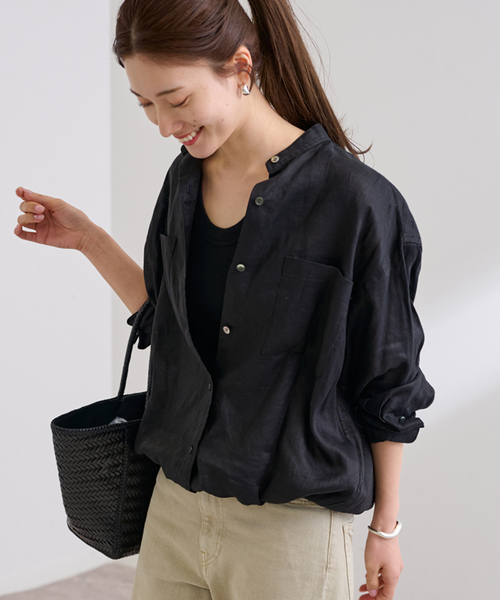 新品　FRAMeWORK フレンチリネンドロストシャツ FRAMeWORK｜≪追加≫フレンチリネンドロストシャツ | Rakuten