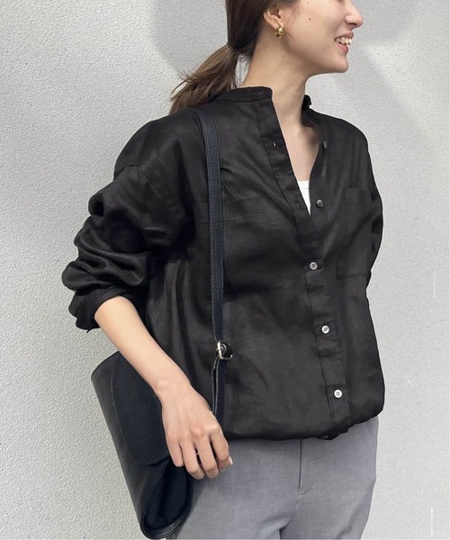 ≪追加≫フレンチリネンドロストシャツ（シャツ/ブラウス）｜FRAMeWORK