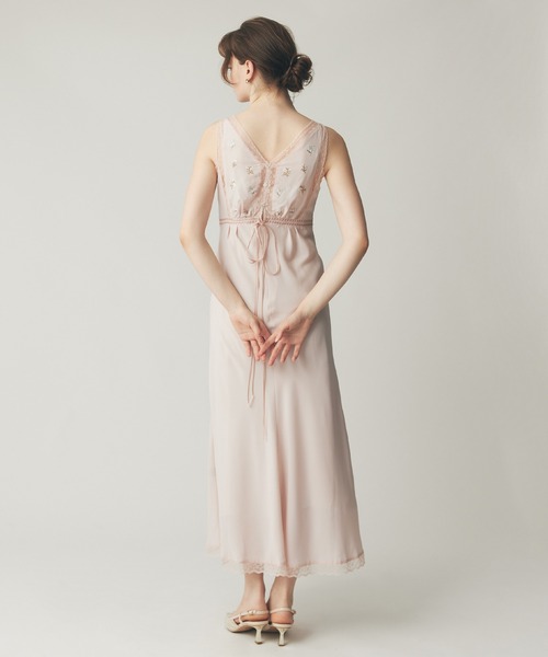 ME COUTURE（ミークチュール）の「フルール刺繍レースmixドレス（ワンピース・レディース・ピンク/アイボリー・00/FREE）」の14枚目の写真