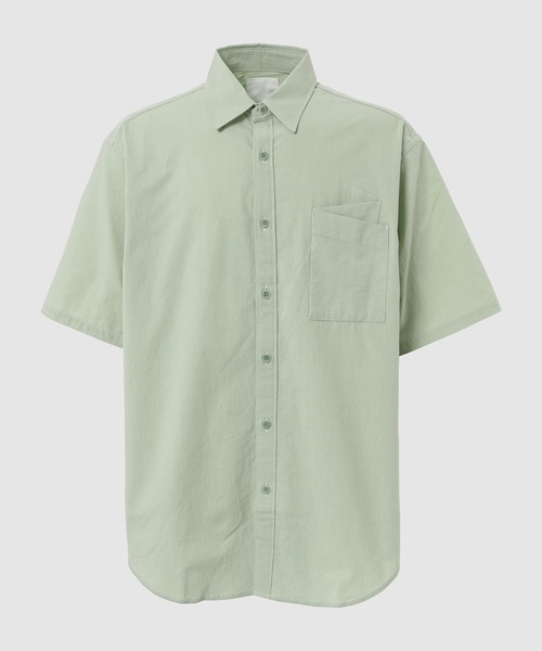 WhoWhat（フーワット）の「ORIGAMI POCKET SHIRT <SHORT SLEEVE>（シャツ/ブラウス・メンズ・ホワイト/ブラック/グリーン系その他・M）」の3枚目の写真