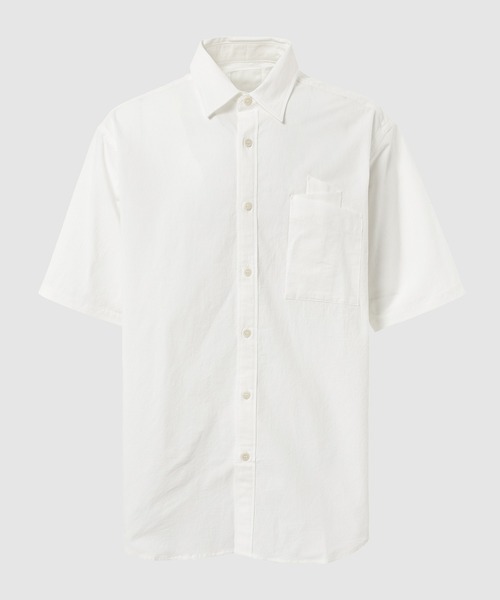WhoWhat（フーワット）の「ORIGAMI POCKET SHIRT <SHORT SLEEVE>（シャツ/ブラウス・メンズ・ホワイト/ブラック/グリーン系その他・M）」の2枚目の写真