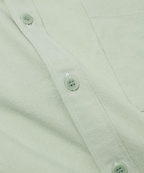 WhoWhat（フーワット）の「ORIGAMI POCKET SHIRT <SHORT SLEEVE>（シャツ/ブラウス・メンズ・ホワイト/ブラック/グリーン系その他・M）」の8枚目の写真