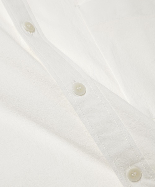 WhoWhat（フーワット）の「ORIGAMI POCKET SHIRT <SHORT SLEEVE>（シャツ/ブラウス・メンズ・ホワイト/ブラック/グリーン系その他・M）」の9枚目の写真