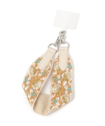 GLOBAL WORK（グローバルワーク）の「太幅刺繍スマホストラップ/495444（スマホグッズ）」