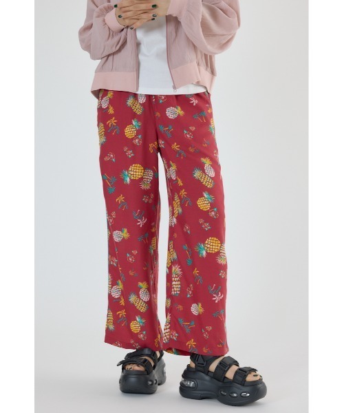 RODEO CROWNS WIDE BOWL（ロデオクラウンズワイドボウル）の「アロハサイドラインパンツ（その他パンツ・レディース・ホワイト系その他/レッド系その他/ブラック系その他・FREE）」の16枚目の写真