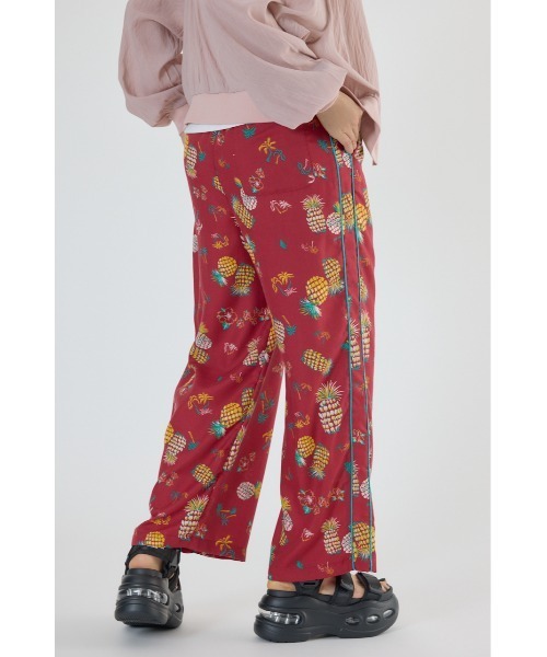 RODEO CROWNS WIDE BOWL（ロデオクラウンズワイドボウル）の「アロハサイドラインパンツ（その他パンツ・レディース・ホワイト系その他/レッド系その他/ブラック系その他・FREE）」の14枚目の写真