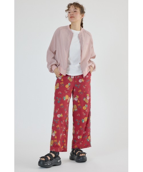 RODEO CROWNS WIDE BOWL（ロデオクラウンズワイドボウル）の「アロハサイドラインパンツ（その他パンツ・レディース・ホワイト系その他/レッド系その他/ブラック系その他・FREE）」の13枚目の写真