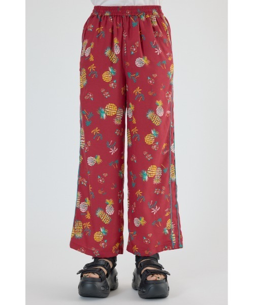 RODEO CROWNS WIDE BOWL（ロデオクラウンズワイドボウル）の「アロハサイドラインパンツ（その他パンツ・レディース・ホワイト系その他/レッド系その他/ブラック系その他・FREE）」の10枚目の写真