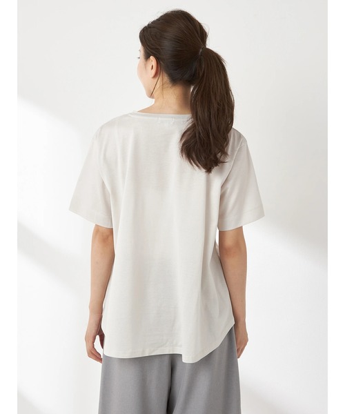 セール】【接触冷感】フレアTシャツ（Tシャツ/カットソー
