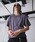 ANDER HUNKiA_[nNj́uMetal Henry neck T-shirt /^w[lbNTVciTVc/Jbg\[jvbO[