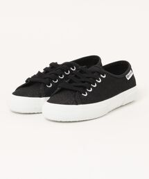 SUPERGA（スペルガ）の「SUPERGA スペルガ 3750 JERSEY LAME LEGGERA 5S4135ZW BLACK 999（スニーカー・メンズ）」
