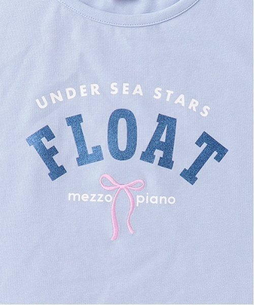メゾピアノ　新品　140  シェル　Tシャツ　グラデーション ショートパンツ 楽天市場】メゾピアノ(mezzo piano)グラデーションプリント