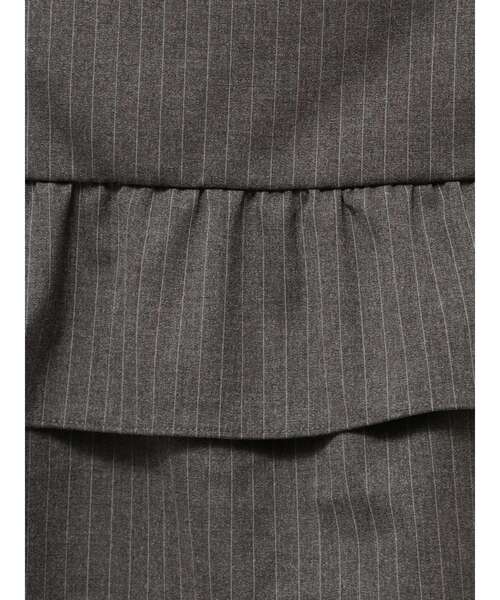 EMODA(エモダ)の「ティアードフリルミニスカート(スカート・レディース・グレー/ブラウン・MEDIUM/SMALL)」の18枚目の写真