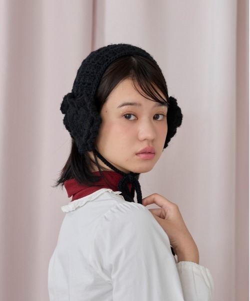 kaorinomori（カオリノモリ）の「kaorinomori アリーヘアバンド / カオリノモリ（ヘアバンド・レディース・ブラック/レッド/ホワイト/ライトグレー・FREE）」の10枚目の写真