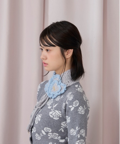 kaorinomori（カオリノモリ）の「kaorinomori アリーヘアバンド / カオリノモリ（ヘアバンド・レディース・ブラック/レッド/ホワイト/ライトグレー・FREE）」の17枚目の写真