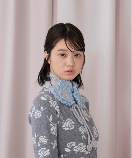 kaorinomori（カオリノモリ）の「kaorinomori アリーヘアバンド / カオリノモリ（ヘアバンド・レディース・ブラック/レッド/ホワイト/ライトグレー・FREE）」の18枚目の写真