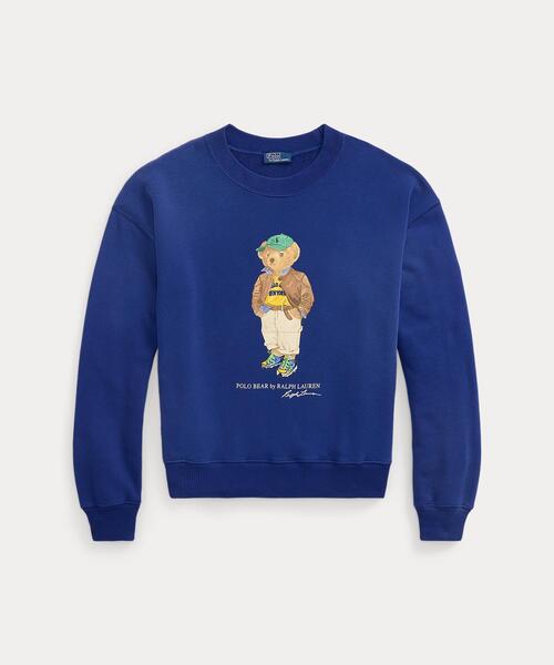 Polo Ralph Lauren ベア ネイビー スウェット Polo ベア フリース スウェットシャツ （スウェット）｜POLO