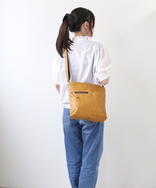 BACKYARD FAMILY（バックヤードファミリー）の「Harvest moom ハーベストムーン #4805 ショルダーバッグ（ショルダーバッグ・レディース・ブルー/ブラック/イエロー・FREE）」の5枚目の写真