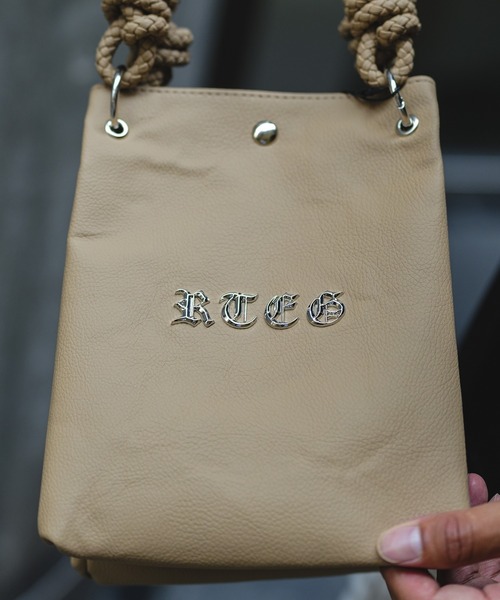 新品未使用⭐︎アダムスジャグラー/RTEG.OGレザーバッグ/ベージュ/完売