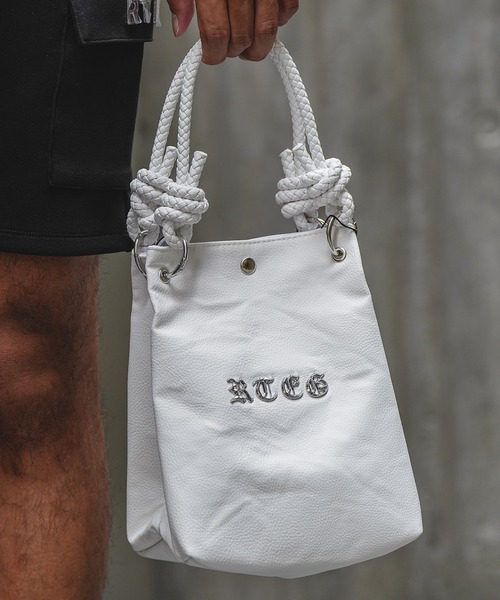 adamsJUGGLER(アダムスジャグラー)の「RTEG O.G レザーバッグ(ハンドバッグ・メンズ・ブラック/ホワイト/ベージュ/オレンジ・FREE)」の14枚目の写真