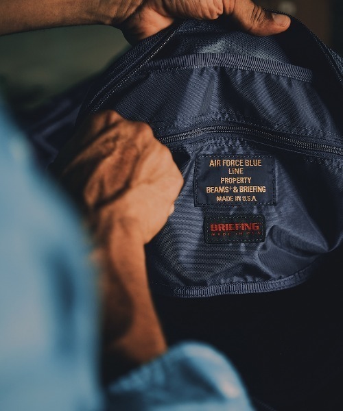 BRIEFING（ブリーフィング）の「BRIEFING / 別注 TA-PACK（バックパック/リュック・メンズ・ブラック/カーキ/ネイビー・ONE SIZE）」の19枚目の写真