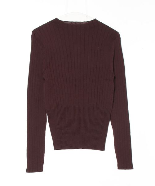 BANANA REPUBLIC FACTORY STORE（バナナリパブリック ファクトリーストア）の「BANANA REPUBLIC FACTORY STORE　　メリノウール リブタートルネックセーター（ニット/セーター・レディース・ブラウン/グレー/ブラック/ブルー/ワイン・XS/M/L/S）」の6枚目の写真