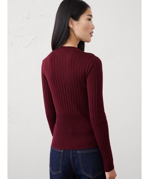 BANANA REPUBLIC FACTORY STORE（バナナリパブリック ファクトリーストア）の「BANANA REPUBLIC FACTORY STORE　　メリノウール リブタートルネックセーター（ニット/セーター・レディース・ブラウン/グレー/ブラック/ブルー/ワイン・XS/M/L/S）」の7枚目の写真