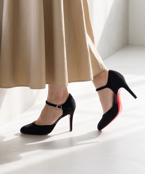 SEVEN TWELVE THIRTY(セヴントゥエルヴサーティー)の「LovelyWalk ラウンドセパレートパンプス(パンプス・レディース・ブラック/ピンクベージュ/ボルドー/ブラック系その他/グレー系その他・22cm/22.5cm/23cm/23.5cm/24cm/24.5cm)」の3枚目の写真