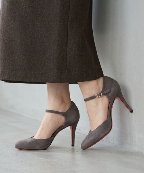 SEVEN TWELVE THIRTY(セヴントゥエルヴサーティー)の「LovelyWalk ラウンドセパレートパンプス(パンプス・レディース・ブラック/ピンクベージュ/ボルドー/ブラック系その他/グレー系その他・22cm/22.5cm/23cm/23.5cm/24cm/24.5cm)」の4枚目の写真