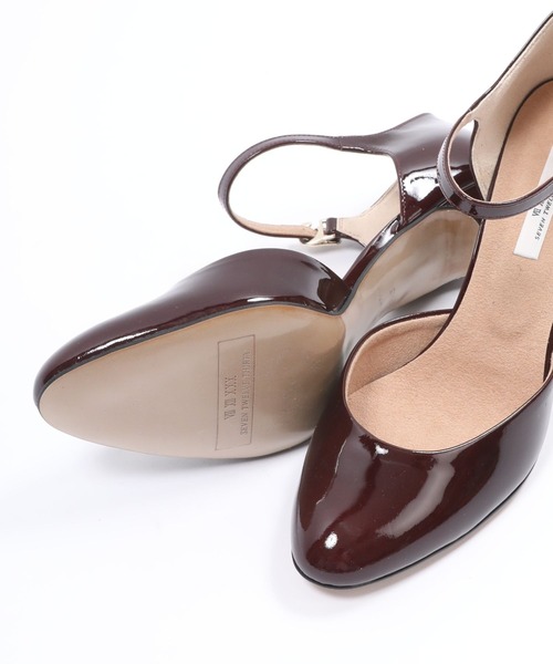 SEVEN TWELVE THIRTY(セヴントゥエルヴサーティー)の「LovelyWalk ラウンドセパレートパンプス(パンプス・レディース・ブラック/ピンクベージュ/ボルドー/ブラック系その他/グレー系その他・22cm/22.5cm/23cm/23.5cm/24cm/24.5cm)」の17枚目の写真