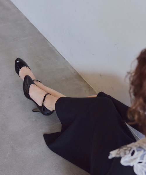 SEVEN TWELVE THIRTY(セヴントゥエルヴサーティー)の「LovelyWalk ラウンドセパレートパンプス(パンプス・レディース・ブラック/ピンクベージュ/ボルドー/ブラック系その他/グレー系その他・22cm/22.5cm/23cm/23.5cm/24cm/24.5cm)」の21枚目の写真