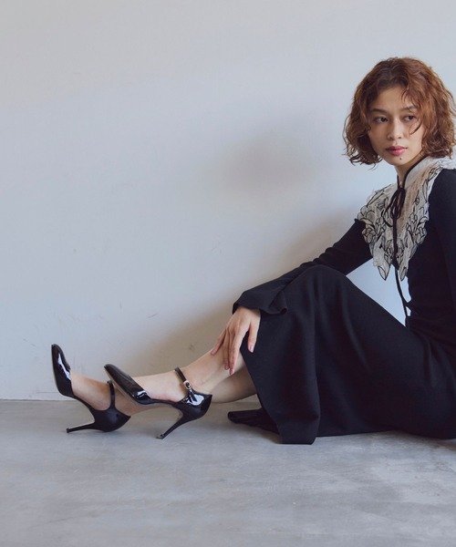 SEVEN TWELVE THIRTY(セヴントゥエルヴサーティー)の「LovelyWalk ラウンドセパレートパンプス(パンプス・レディース・ブラック/ピンクベージュ/ボルドー/ブラック系その他/グレー系その他・22cm/22.5cm/23cm/23.5cm/24cm/24.5cm)」の22枚目の写真