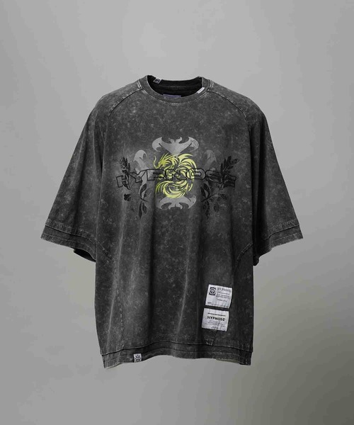MAISON SPECIAL(メゾンスペシャル)の「《UNISEX》【Hypnose Association for MAISON SPECIAL】「Butterfly」Prime-Over Crew Neck T-Shirt/プライムオーバークルーネックTシャツ【MAISON SPECIAL/メゾンスペシャル】(Tシャツ/カットソー・メンズ・ライトグレー/ブラック・1/2)」の9枚目の写真