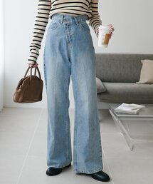 DISCOAT | 【新色追加!】USコットンデニムセミフレアパンツ(デニムパンツ)